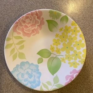 Fresh Decor Plate 9" Floral Print